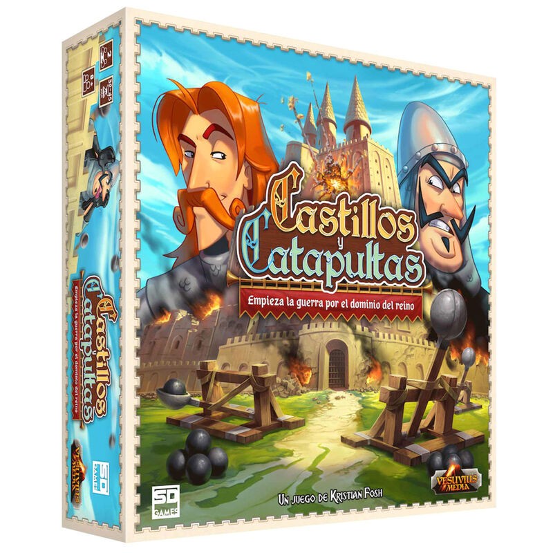 Juego mesa Castillos y Catapultas español