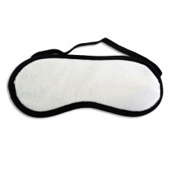 Antifaz para dormir personalizable de tejido de felpa