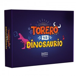 Torero VS Dinosaurio juego de cartas
