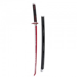 Katana con luz Led de Bambú Mingshao Kamado Tanjirou Demon Slayer