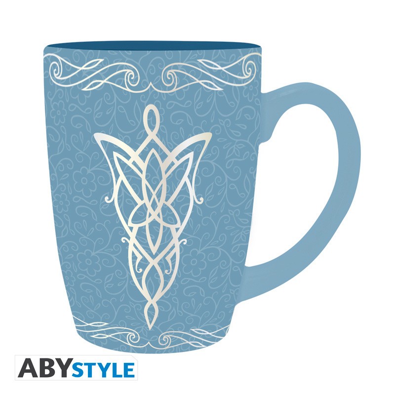 Taza-El-Señor-de-los-Anillos-Símbolo-Élfico-400ml