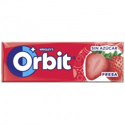 Chicle Orbit sabor Fresa