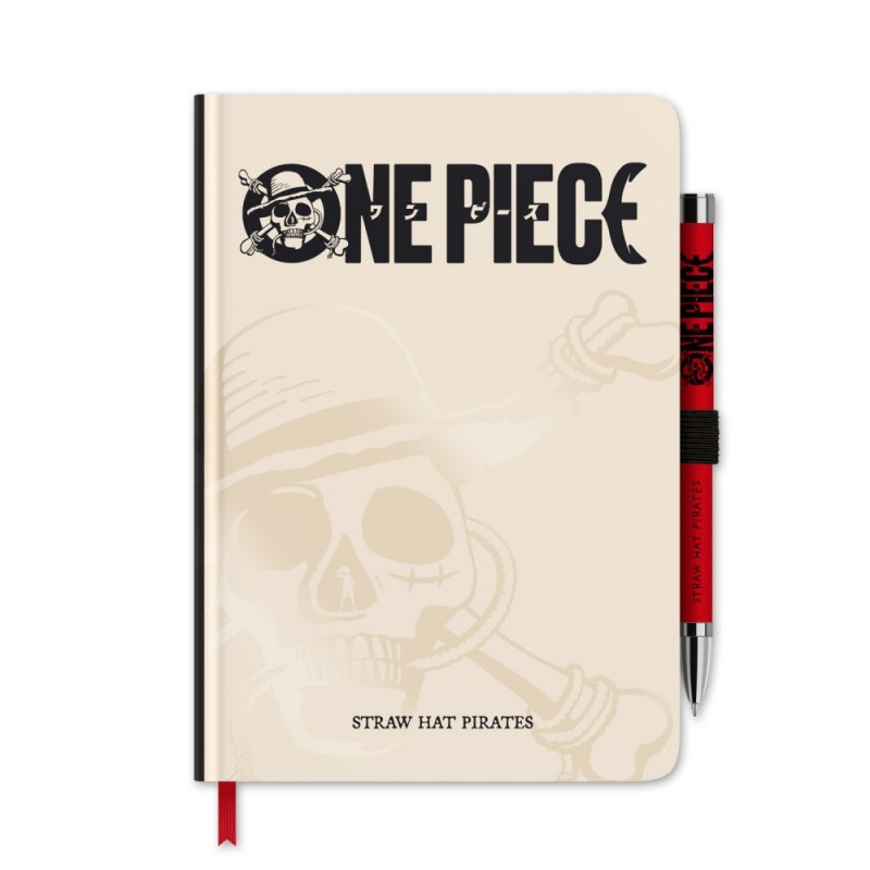 Cuaderno Premium A5 con boligrafo proyector One Piece