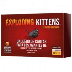 Exploding Kittens Juego de Cartas Divertido y Estratégico para Grupos
