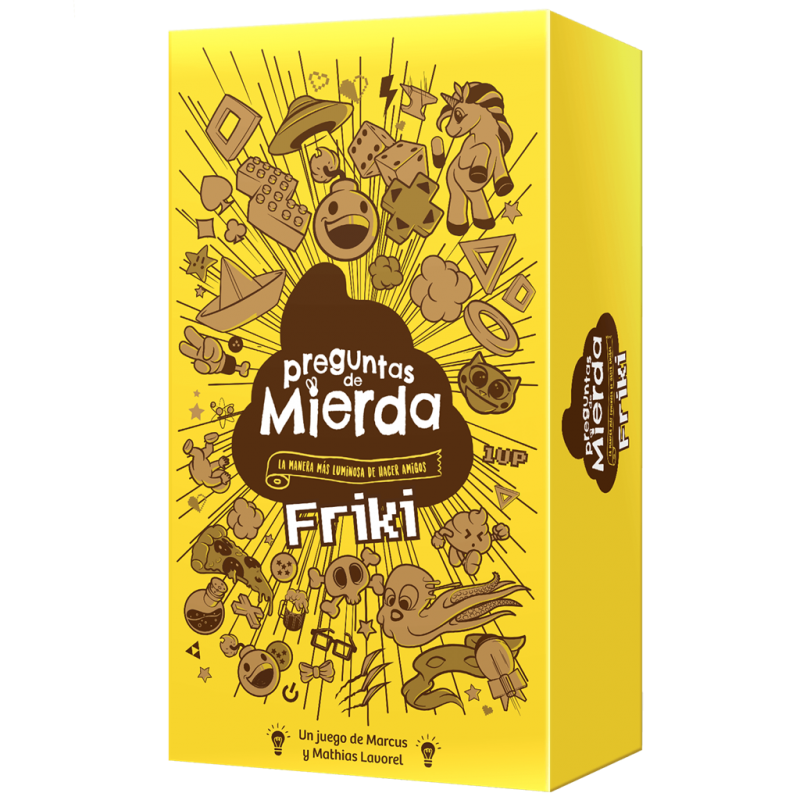 Preguntas de Mierda Friki Juego de Cartas para Fans de la Cultura Geek