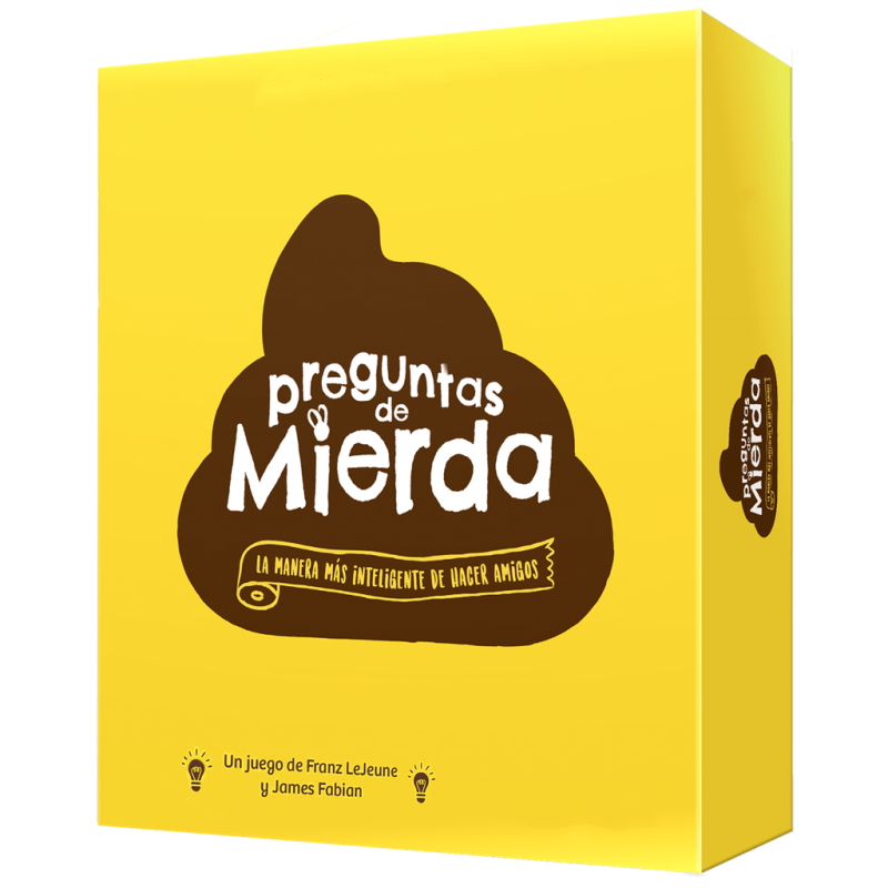 Preguntas de Mierda Juego de cartas de preguntas absurdas para fiestas y amigos