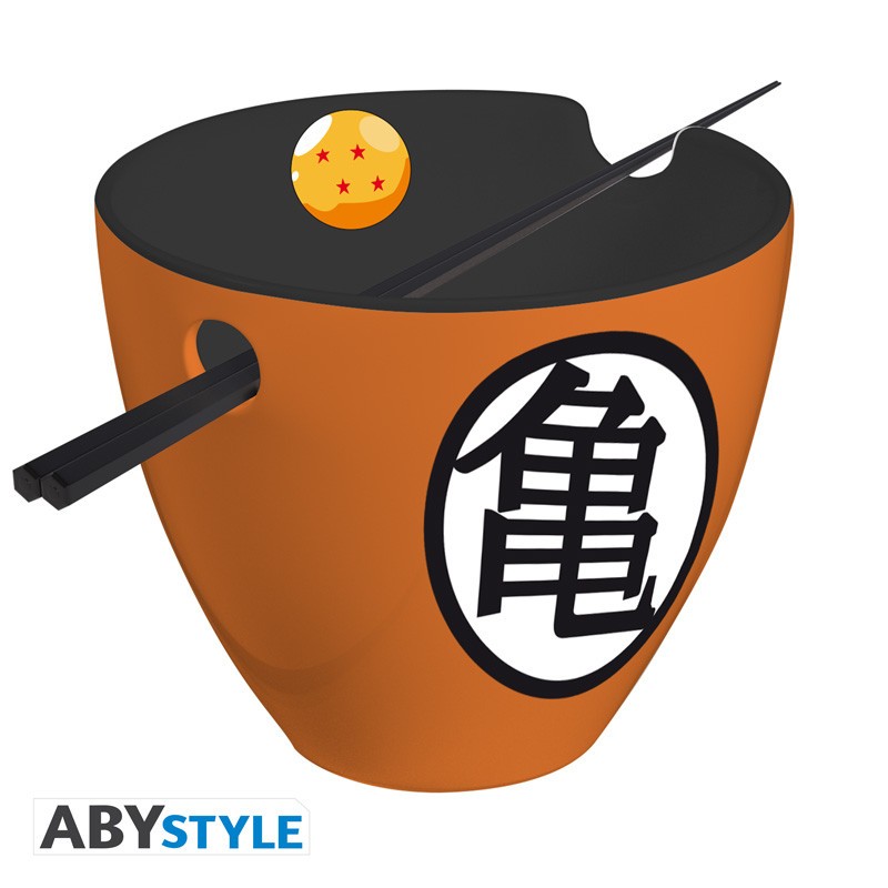 Tazón de Ramen Dragon Ball de Goku con Palillos