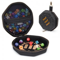 Estuche para Dados de Juegos de Mesa con Bandeja de Lanzamiento