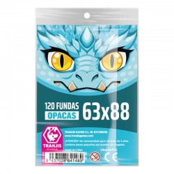 Fundas Dragón Azul (63X88mm)
