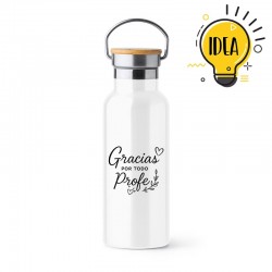 Botella bidon acero inoxidable personalizado