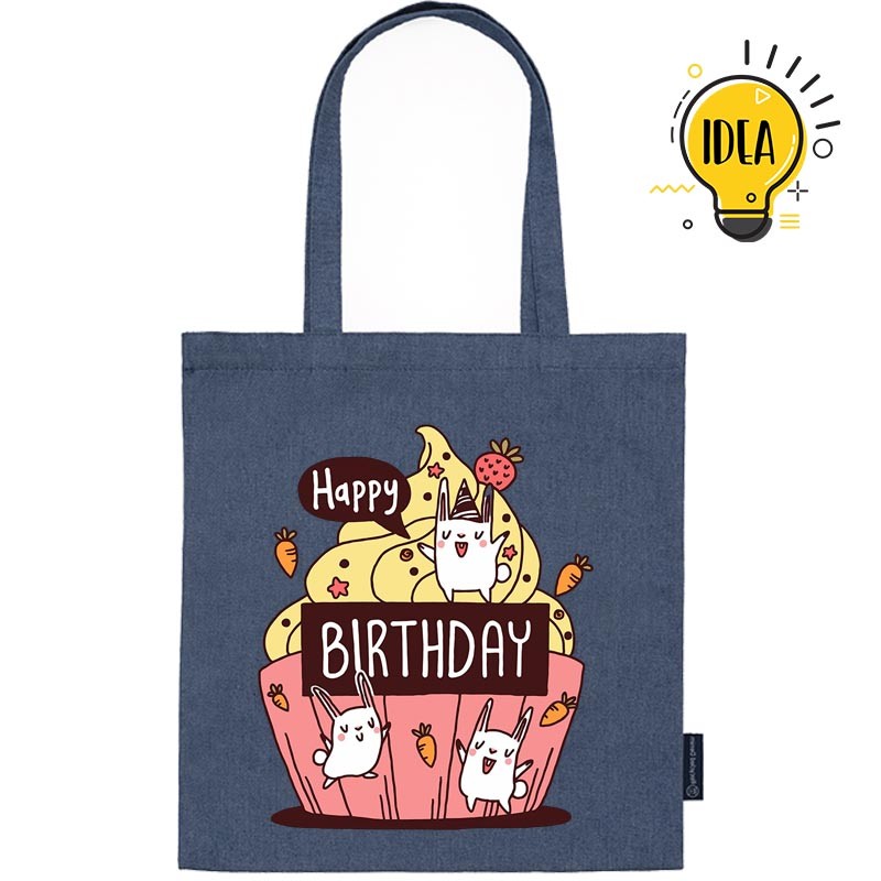 Bolsa tote vaquera personalizable