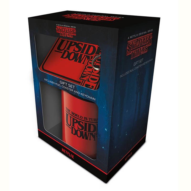 Stranger Things Pack de Regalo The World Is Turning Upside Down