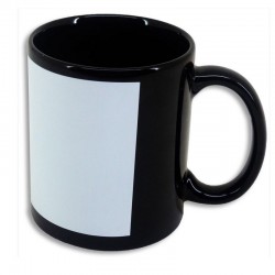 Taza negra para sublimación con espacio blanco-03