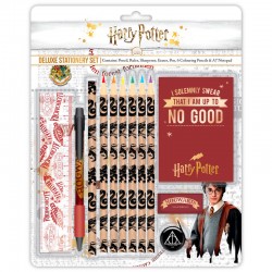 Set papeleria deluxe Harry Potter Hogwarts