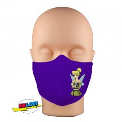 Mascarilla Higiénica Punk Tinkerbell