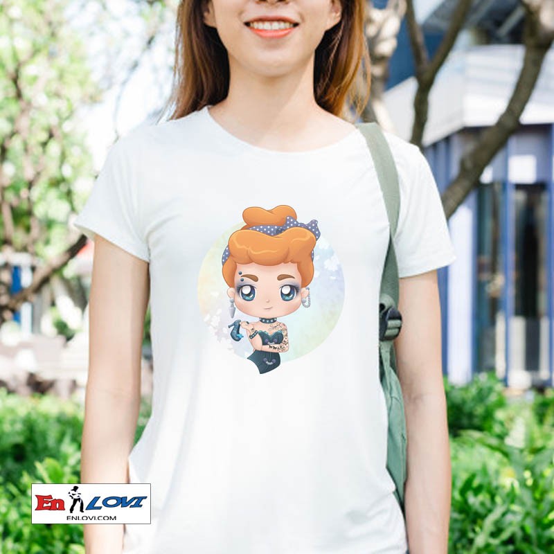 Camiseta Ceninienta Chibi Cinderella