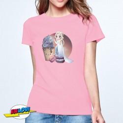 Camiseta Elsa elado estrellado