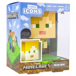 Minecraft lámpara 3D Icon Alex